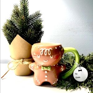 NWT, Threshold 2021 Gingerbread Man Mug